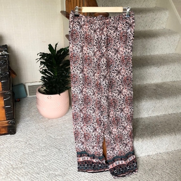 I Jeans By Buffalo Boho Wide Leg Beach Pants - Picture 1 of 9